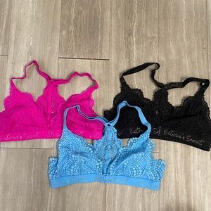 VS bralette 3 pack